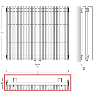 radiátor VIVAT 525 x 1800 mm, farba C. podľa vzorkovníka výrobcu RADVIV5018.