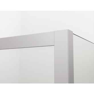 SANSWISS TOP LINE S Jednokrídlové dvere matný elox číre TLSP0750107