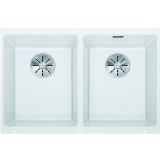Blanco SUBLINE 350/350-U 523578 dvojdrez biela drez pod dosku