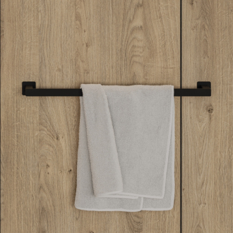Omnires NELSON NL80216BL Držiak na uteráky 62cm, čierna mat