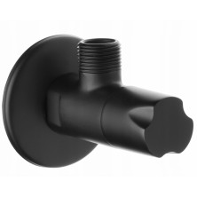 INVENA ZW-49-00C-W Rohový ventil 1/2" x 3/8", čierna