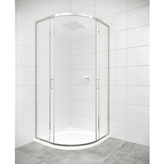 ANIMA TEX 1000/1900 sprchovací kút štvrťkruh, sklo transparent, chróm SIKOTEXS100CRT