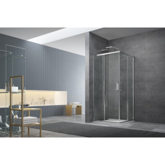 ANIMA TEX 800/1900 sprchovací kút štvorec, sklo transparent, chróm SIKOTEXQ80CRT
