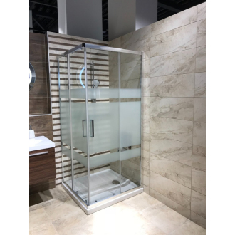 ANIMA TEX 800/1900 sprchovací kút štvorec, sklo stripe, chróm SIKOTEXQ80CRS