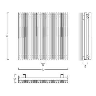 radiátor AFRO NEW 513 x 1600 mm, farba C. podľa vzorkovníka výrobcu RADAFR5016.