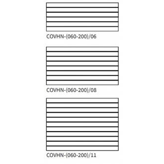 radiátor COVER H NEW 1000 x 421 mm, farba C. podľa vzorkovníka výrobcu RADCOVHN10008.