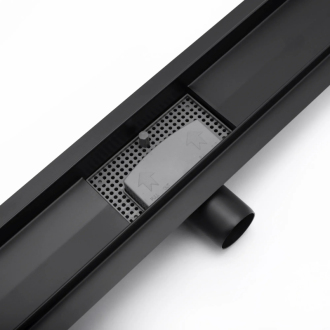 Lineárny odtok Rea Greek Black Mat