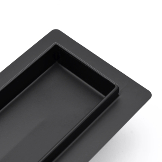 Lineárny odtok Rea Greek Black Mat