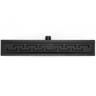 Lineárny odtok Rea Greek Black Mat