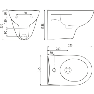 ALCA AC01 Bidet TREND