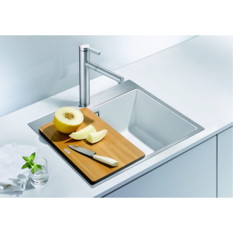 Blanco SUBLINE 500-IF/A 524114 jednodrez bez odkvapu biela drez vstavaný/do roviny