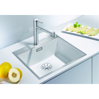Blanco SUBLINE 500-IF/A 524112 jednodrez bez odkvapu biela drez vstavaný/do roviny