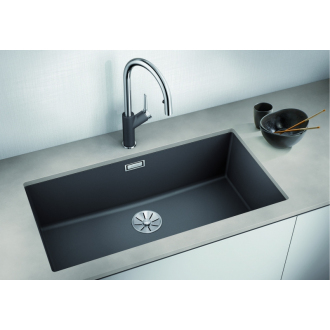Blanco SUBLINE 800-U 523142 jednodrez šedá skala drez pod dosku