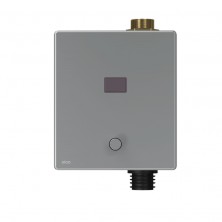 ALCA ASP3-KBT Automatický splachovač WC s manuálnym ovládaním, kov