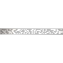 ALCA CODE-850M Rošt pre líniový podlahový žľab, nerez-mat