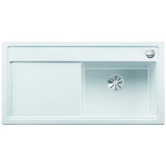 Blanco ZENAR XL 6S-F 523905 drez s odkvapom, drez vpravo biela drez do roviny