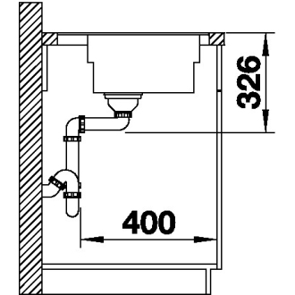 Blanco ZENAR XL6S-F DGP 524084 drez s odkvapom, drez vpravo aluminium drez do roviny