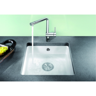 Blanco SUBLINE 375-U 523726 jednodrez žiarivo biela drez pod dosku