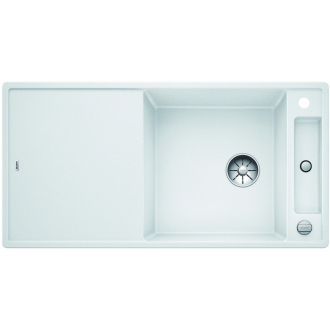Blanco AXIA III XL 6 S 523514 drez s odkvapom, obojstranný biela drez vstavaný