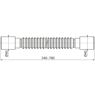 ALCA A710 Flexi prepojenie 40×40