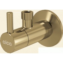 ALCA ARV001-GB "Ventil rohový s filtrom 1/2""×3/8"", GOLD-kefovaný mat"