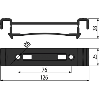 ALCA AVZ-P002 Zámok žľabu AVZ102-R102