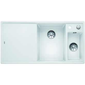 Blanco AXIA III 6 S 523477 drez s odkvapom, drez vpravo biela drez vstavaný