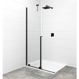 SAT Walk-in XM 1175x2000, čierna SATBWIXM120C