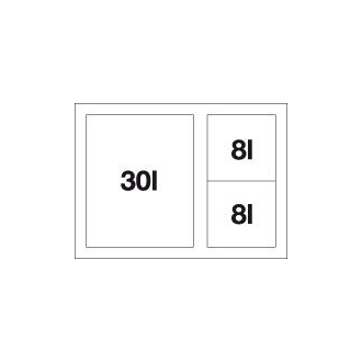 Blanco SELECT II XL 60/3 Orga košový systém 526 210