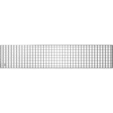 ALCA APR-R22-1000-135 Krycí rošt pre krabicový žľab 1 m, nerez AISI 316L