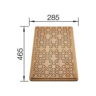 Blanco Krájacia doska s ornamentom k drezu FARON XL 6 S drevo s ornam.237591 príslušenstvo