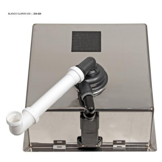Blanco CLARON 400-U DURINOX 523385 jednodrez bez odkvapu nerez Durinox® drez pod dosku