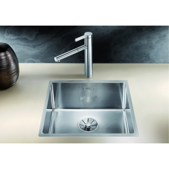 Blanco CLARON 400-IF DURINOX 523389 jednodrez bez odkvapu nerez Durinox, vstavaný/do roviny