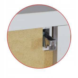 ARLES 60 - horná zrkadlová skrinka s LED osvetlením, 60 x 64 x 15 cm OLNARL60
