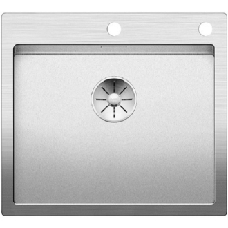 Blanco CLARON 500-IF/A DURINOX 523393 jednodrez bez odkvapu nerez Durinox, vstav/do roviny