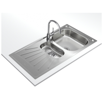 TEKA STARBRIGHT Nerezový drez 1 1/2B 1D (A01015) 115150003
