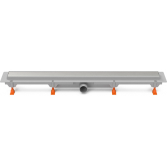 Podlahový linear. žľab 850 mm,bočné D40,klasik/floor mat CH 850 K 1