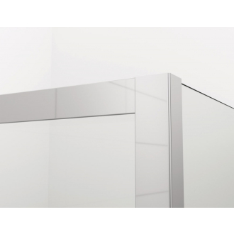 SANSWISS WALK-IN EASY Pevná stena samostatná s vyrovnávacím profilom aluchróm STR4P0905068