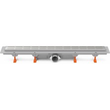 Podlahový linear. žľab 950 mm, bočné D50, line lesk CH 950/50 L