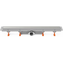 Podlahový linear. žľab 650 mm, bočný D50, klasický/floor lesk CH 650/50 K