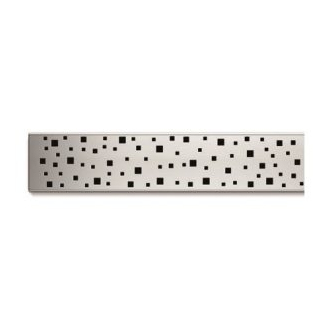 Lineárny plastový žľab 950 mm s nerez. rámikom mat CH PA 950 SN 1