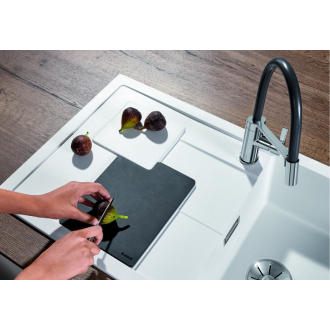 Blanco SITY XL 6 S Lava grey 525050 drez s odkvapom, drez vpravo aluminium drez vstavaný