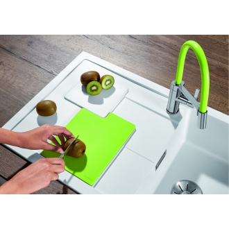 Blanco SITY XL 6 S Kiwi 525062 drez s odkvapom, drez vpravo aluminium drez vstavaný
