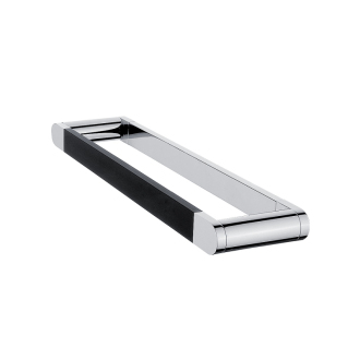 Nimco Nava NA 28035 Držiak na uteráky, 35 cm chróm, čierny mat