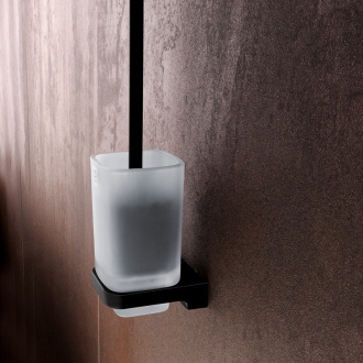 Nimco Maya MAC 29094CN-90 Toaletná WC kefa čierna matná
