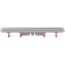 Podlahový linear. žľab 650 mm, spodný D40, basic mat CH 650/S40 B 1