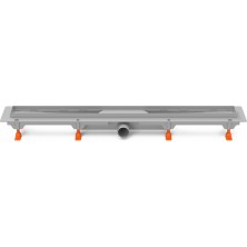 Podlahový linear. žľab 950 mm, bočné D40, bez mriežky CH 950/1