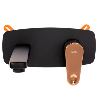 Rea Umývadlová batéria Mild-black rose gold REA-B9142