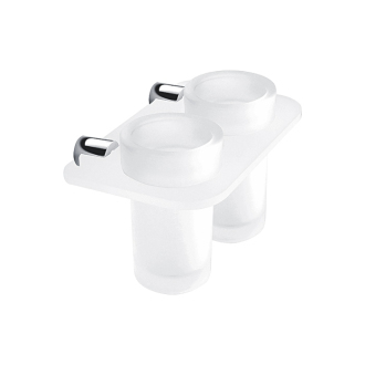 Nimco Bormo BR X3-58DW-26 Dvojitý držiak pohárov chróm