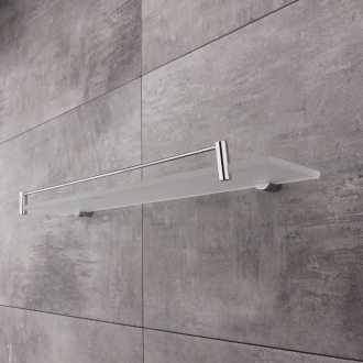 Nimco Bormo BR 11091BX-60-26 Polica s ohrádkou, 60 cm chróm